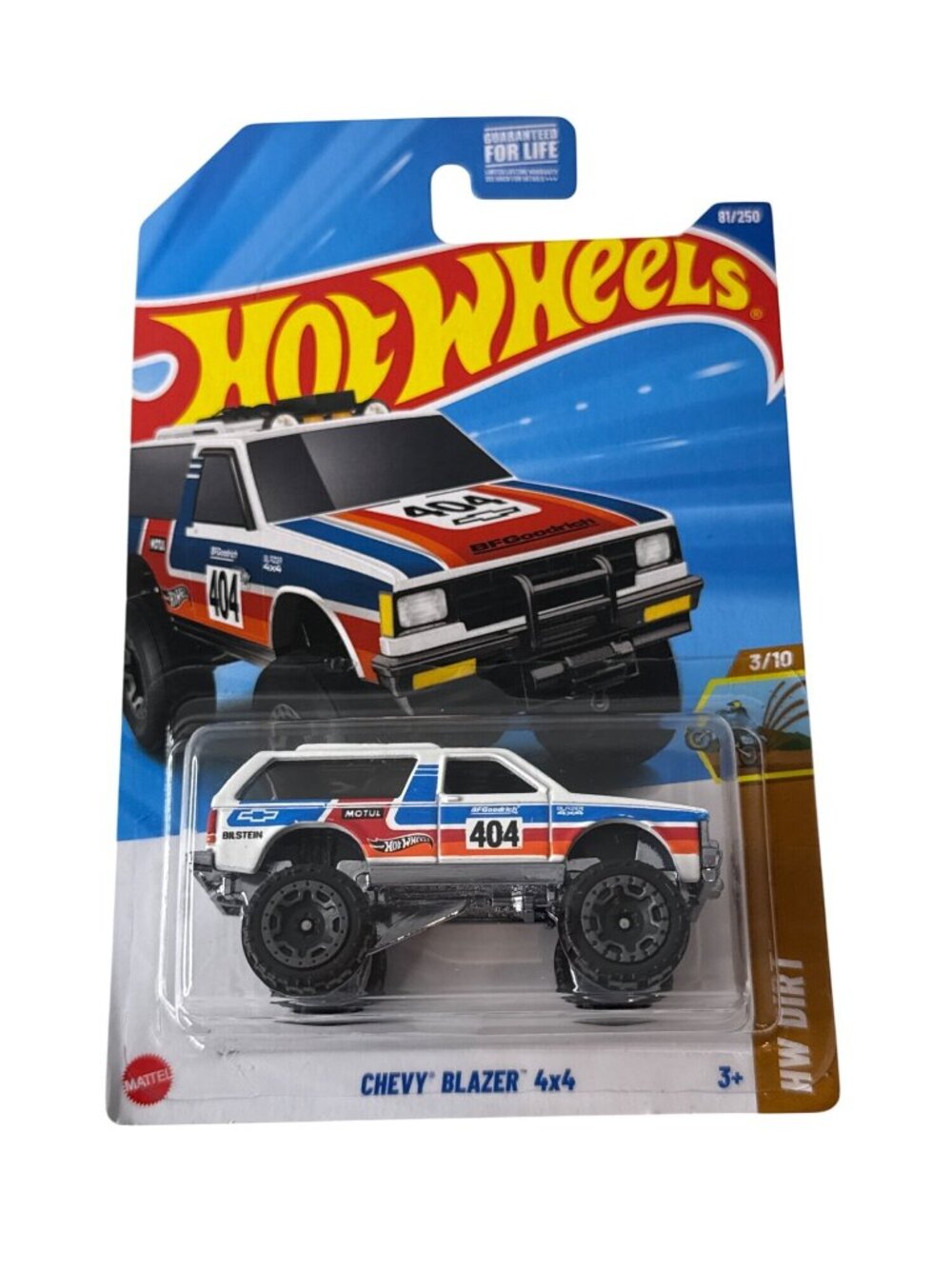 Hot Wheels Chevy Blazer 4x4 HW Dirt Off Road SUV Truck Diecast New